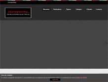 Tablet Screenshot of domoelectric.com